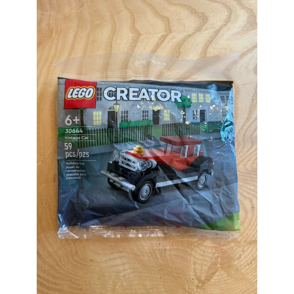 NEW, Sealed Lego Creator 30644 Vintage Car - 59 Pieces - Ages 6+ - Retired 2023